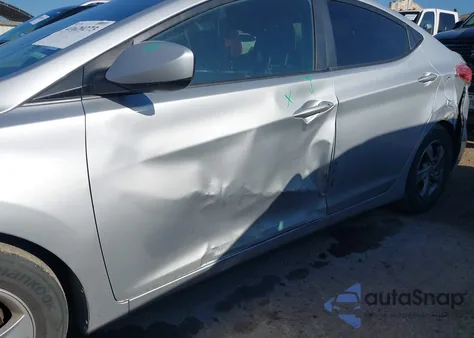 2014 Hyundai Elantra Se из США, поврежденный, VIN 5NPDH4AE5EH476413